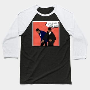 Will Smith Slap Funny Baseball T-Shirt